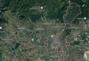 Heves county Gyöngyös 6991sqm land in economic, commercial, service zone for sale