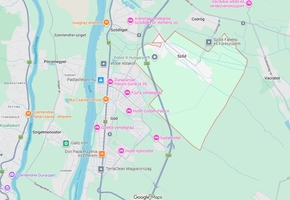 Pest county Sződ, 4.6 acre industrial land close to M2 motorway for sale